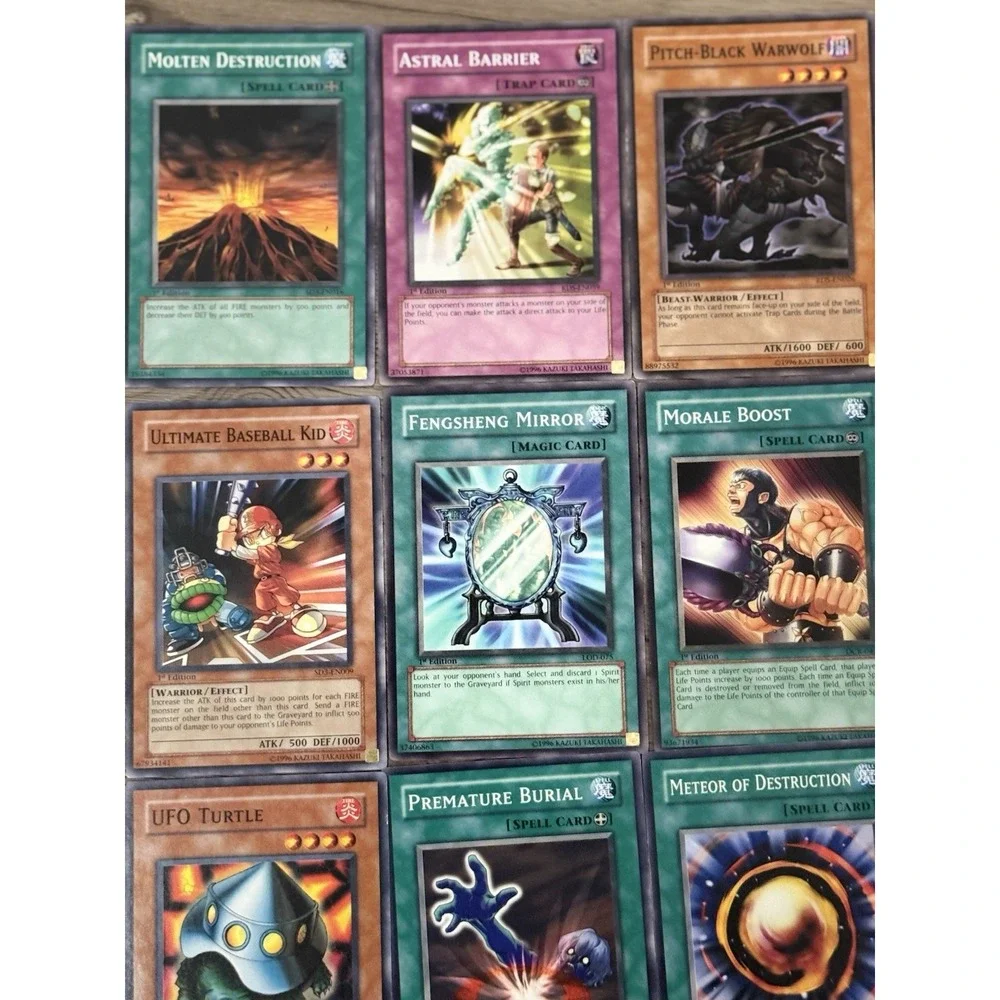 Konami Yu-Gi-Oh! TCG 65-Card Mixed Lot 1st Edition Monster/Spell/Trap